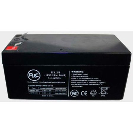 Battery Clerk AJC¬Æ Panasonic LC-PA1212P1, LCPA1212P1 12V 12Ah UPS
